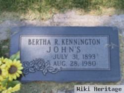 Bertha Rebecca Kennington Johns