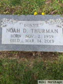 Noah D "donnie" Thurman