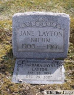 Jane Layton Brehm