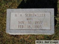 M. A. Scheiwiller