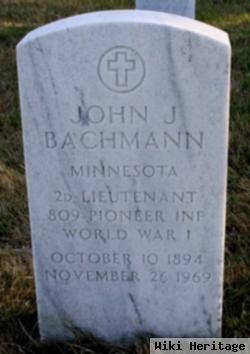 John J Bachmann