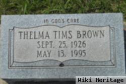 Thelma Tims Brown