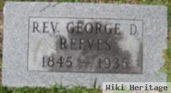 Rev George D Reeves