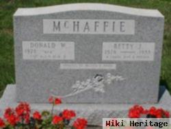 Donald W. Mchaffie