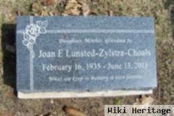 Joan E. Lunsted-Zylstra Choals