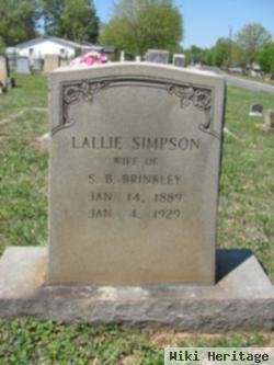 Lallie Simpson Brinkley