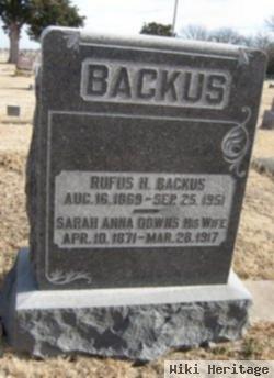 Rufus H. Backus