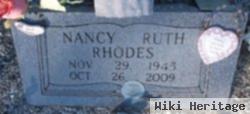 Nancy Ruth Rhodes