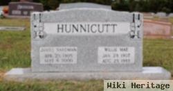 Willie Mae Cooper Hunnicutt