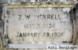 Z W Pickrell