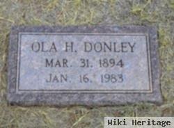 Ola H. Donley