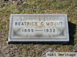 Beatrice G Mount