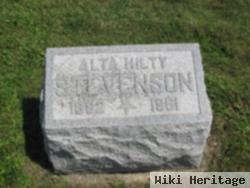 Alta F Yoder Stevenson