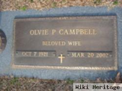 Olvie Mae Plumley Campbell