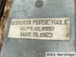 Roberta Purse Haile