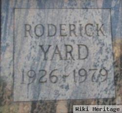 Roderick Ray Yard