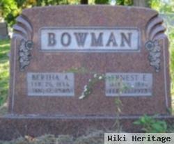 Ernest E Bowman