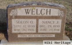 Solon Orlonzo Welch