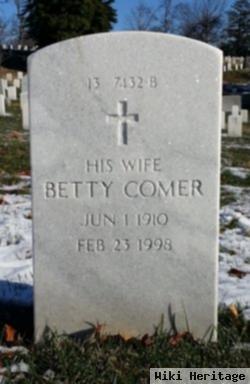 Betty Comer Burgin