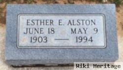 Esther E. Alston