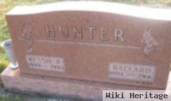 Bessie P Hunter