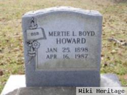 Mertie L Herrod Boyd