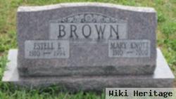 Mary Knott Brown