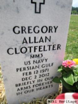 Gregory Allan Clotfelter