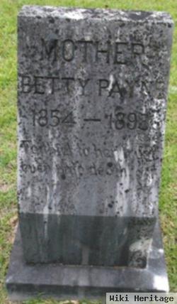 Clara Velma Elizabeth "betty" Roper Payne