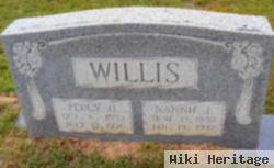 Percy H Willis