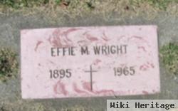 Effie M. Wright