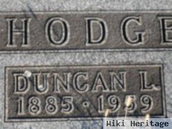 Duncan Locke Hodge