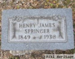 Henry James Springer