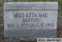 Etta Mae Barton