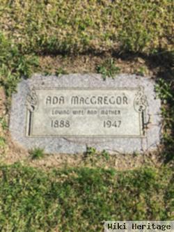 Ada Crosbie Macgregor