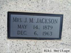 Mrs J.m. Jackson