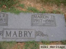 Marion J Mabry