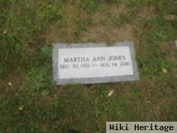 Martha Ann Jones