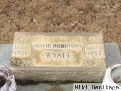 Marie Robinson Wyatt