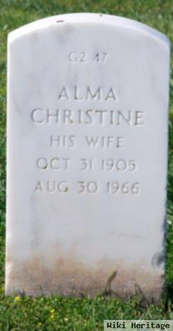 Alma Christine Guenther