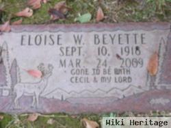 Eloise W Williams Beyette