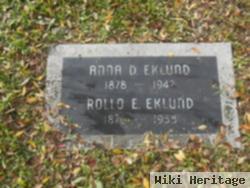 Rollo E. Eklund