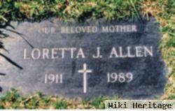 Loretta Josephine O'neil Allen