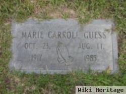 Marie Carroll Guess