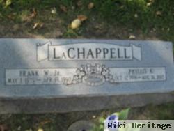 Frank W. Lachappell, Jr