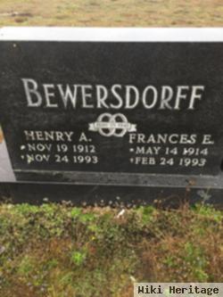 Frances E. Bewersdorff