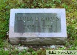 Leola D Zarvis