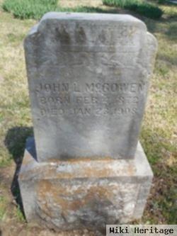 John Luther Mcgowen