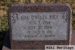 Ada Tinsley Rice