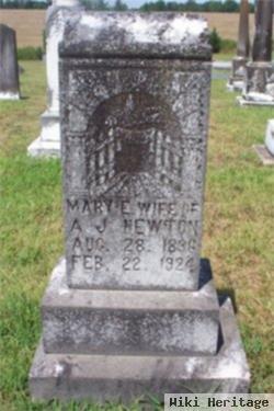 Mary Elmina White Newton